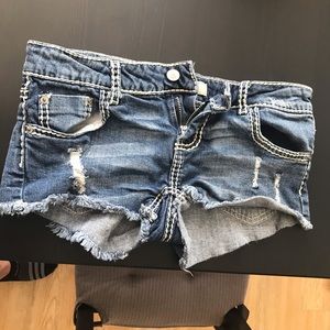Jean Shorts by Wet Seal